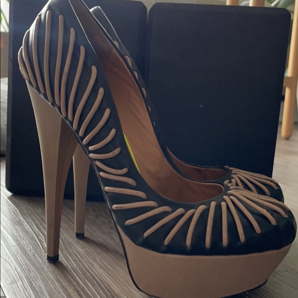 L.A.M.B Platform Stilettos